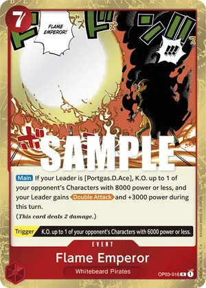 Carta Flame Emperor OP03-016