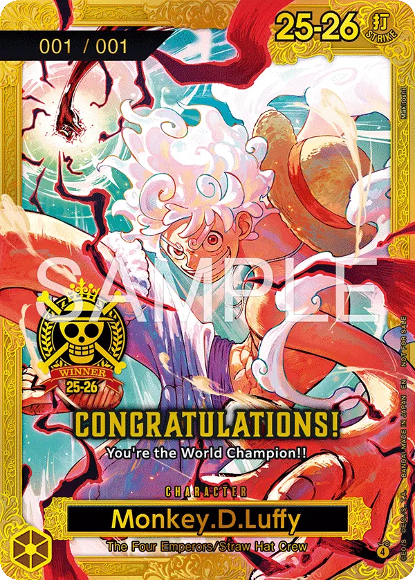 Carta Monkey.D.Luffy 001-001-1