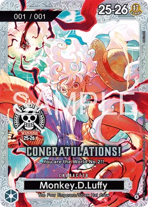 Carta Monkey.D.Luffy 001-001-2