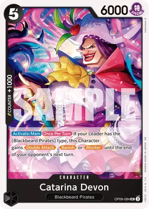 Carta Catarina Devon OP09-084, versión Normal