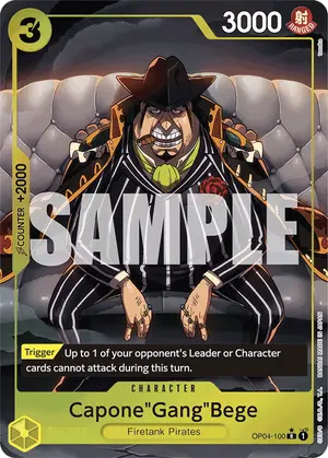 Carta Capone"Gang"Bege OP04-100, versión Arte alternativo