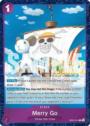 Carta Merry Go EB02-041, versión Promo