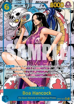 Carta Boa Hancock OP07-051, versión Manga