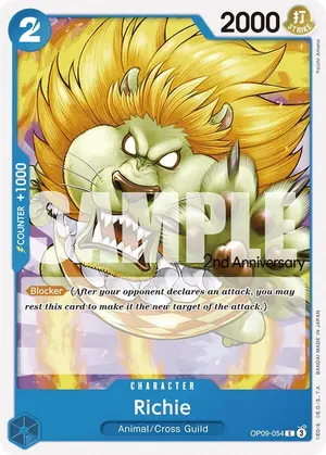 Carta Richie OP09-054, versión Promo