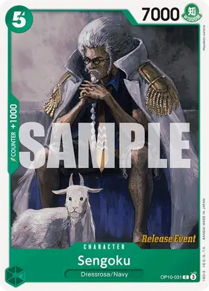 Carta Sengoku OP10-031, versión Promo