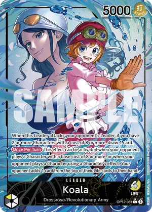 Carta Koala OP12-081, versión Arte alternativo