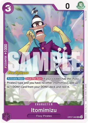 Carta Itomimizu OP07-060, versión Promo