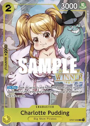 Carta Charlotte Pudding ST07-008, versión Arte alternativo