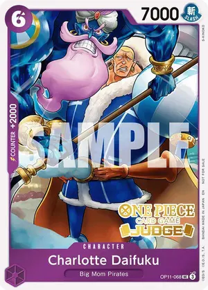 Carta Charlotte Daifuku OP11-068, versión Promo
