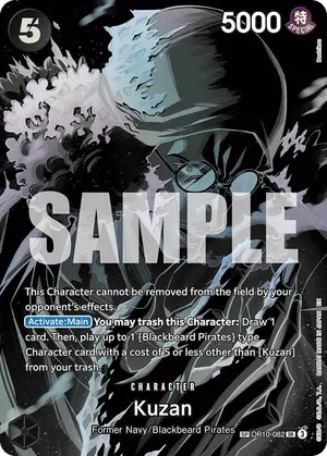 Carta Kuzan OP10-082, versión SP