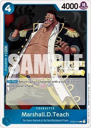 Carta Marshall.D.Teach ST03-014, versión Promo