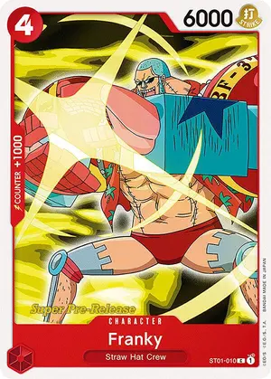 Carta Franky ST01-010, versión Promo