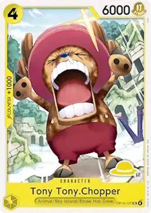 Carta Tony Tony.Chopper OP15-107, versión Normal