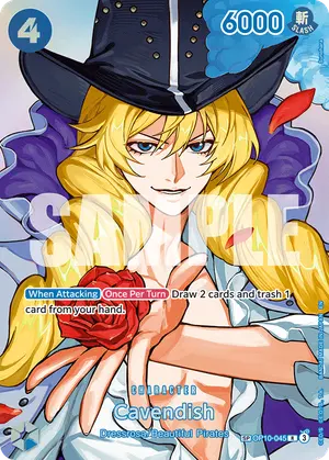 Carta Cavendish OP10-045, versión SP