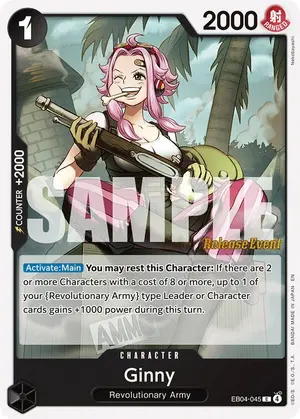 Carta Ginny EB04-045, versión Promo