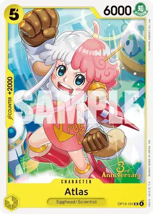 Carta Atlas OP13-101, versión Promo
