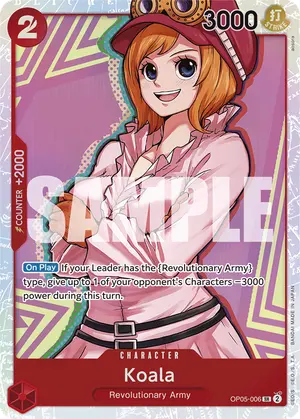 Carta Koala OP05-006, versión Normal