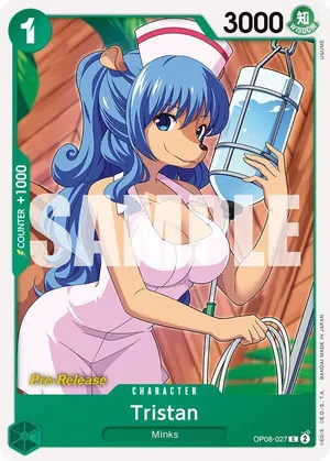 Carta Tristan OP08-027, versión Promo