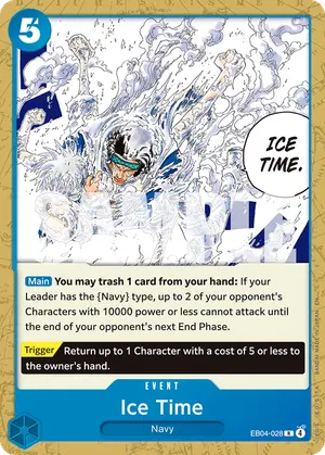 Carta Ice Time EB04-028, versión Normal