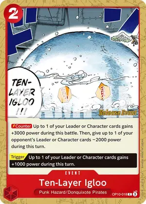 Carta Ten-Layer Igloo OP10-018, versión Promo