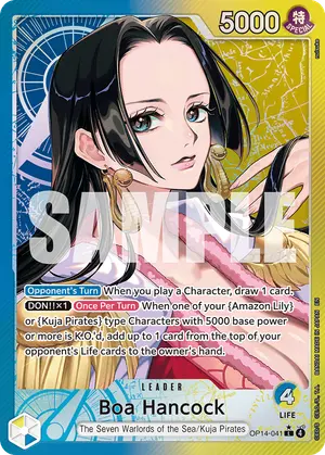 Carta Boa Hancock OP14-041, versión Arte alternativo