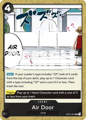 Carta Air Door OP03-094, versión Normal