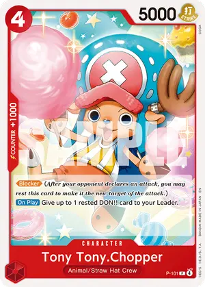 Carta Tony Tony.Chopper P-101, versión Normal