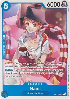 Carta Nami OP11-054, versión Normal