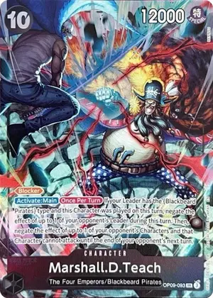 Carta Marshall.D.Teach OP09-093, versión Arte alternativo