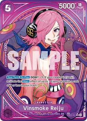 Carta Vinsmoke Reiju EB03-031, versión SP