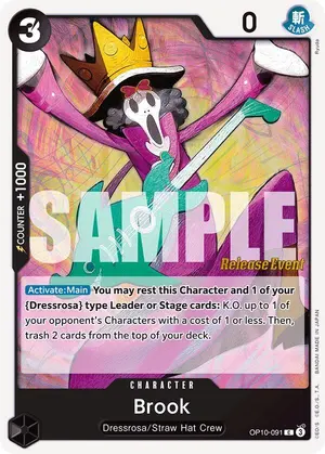 Carta Brook OP10-091, versión Promo