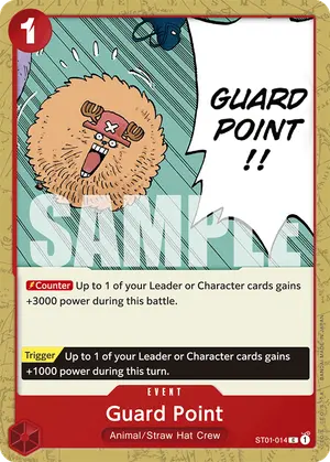 Carta Guard Point ST01-014, versión Normal