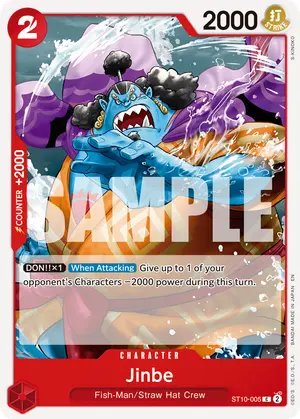 Carta Jinbe ST10-005, versión Normal