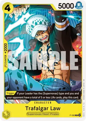 Carta Trafalgar Law P-088, versión Normal