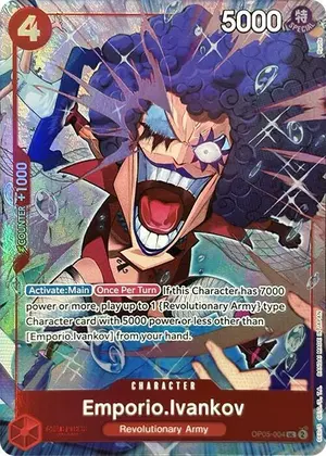 Carta Emporio.Ivankov OP05-004, versión Arte alternativo
