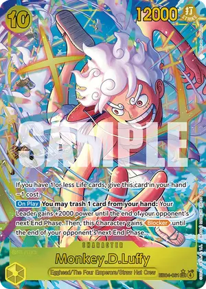 Carta Monkey.D.Luffy EB04-061, versión Arte alternativo
