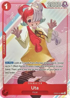 Carta Uta OP09-002, versión Arte alternativo