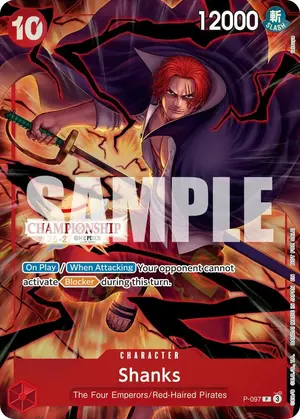 Carta Shanks P-097, versión Promo