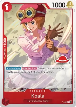 Carta Koala P-069, versión Normal
