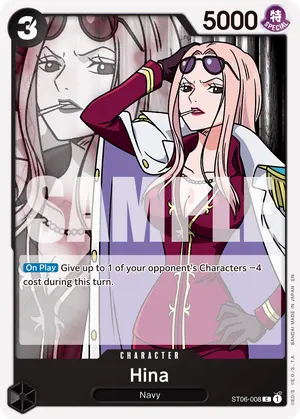 Carta Hina ST06-008, versión Normal