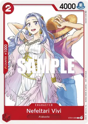 Carta Nefeltari Vivi ST01-009, versión Arte alternativo