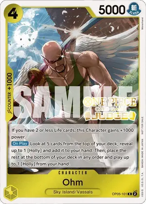 Carta Ohm OP05-101, versión Promo