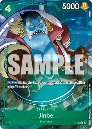 Carta Jinbe P-063, versión Arte alternativo