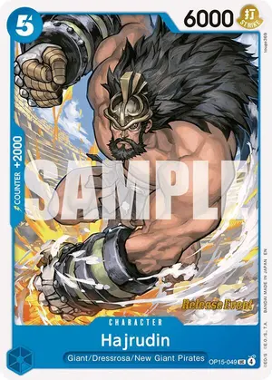 Carta Hajrudin OP15-049, versión Promo
