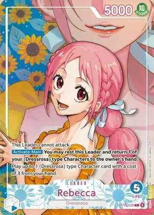 Carta Rebecca OP15-039, versión Arte alternativo