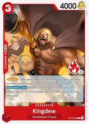 Carta Kingdew ST15-003, versión Normal