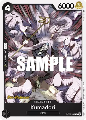 Carta Kumadori OP03-082, versión Promo