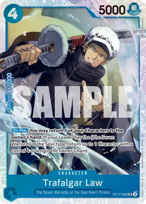 Carta Trafalgar Law ST17-002, versión Normal