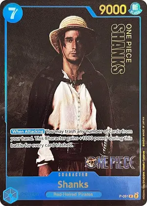 Carta Shanks P-051, versión Arte alternativo