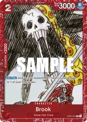 Carta Brook ST01-011, versión Arte alternativo